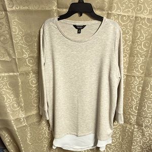 Hardly worn Vera Bradley layered top.  Size Medium